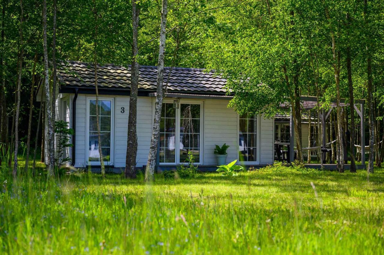 Domki Drewniane Na Splawiu Nad Morzem Ujście-Darłowskie Extérieur photo