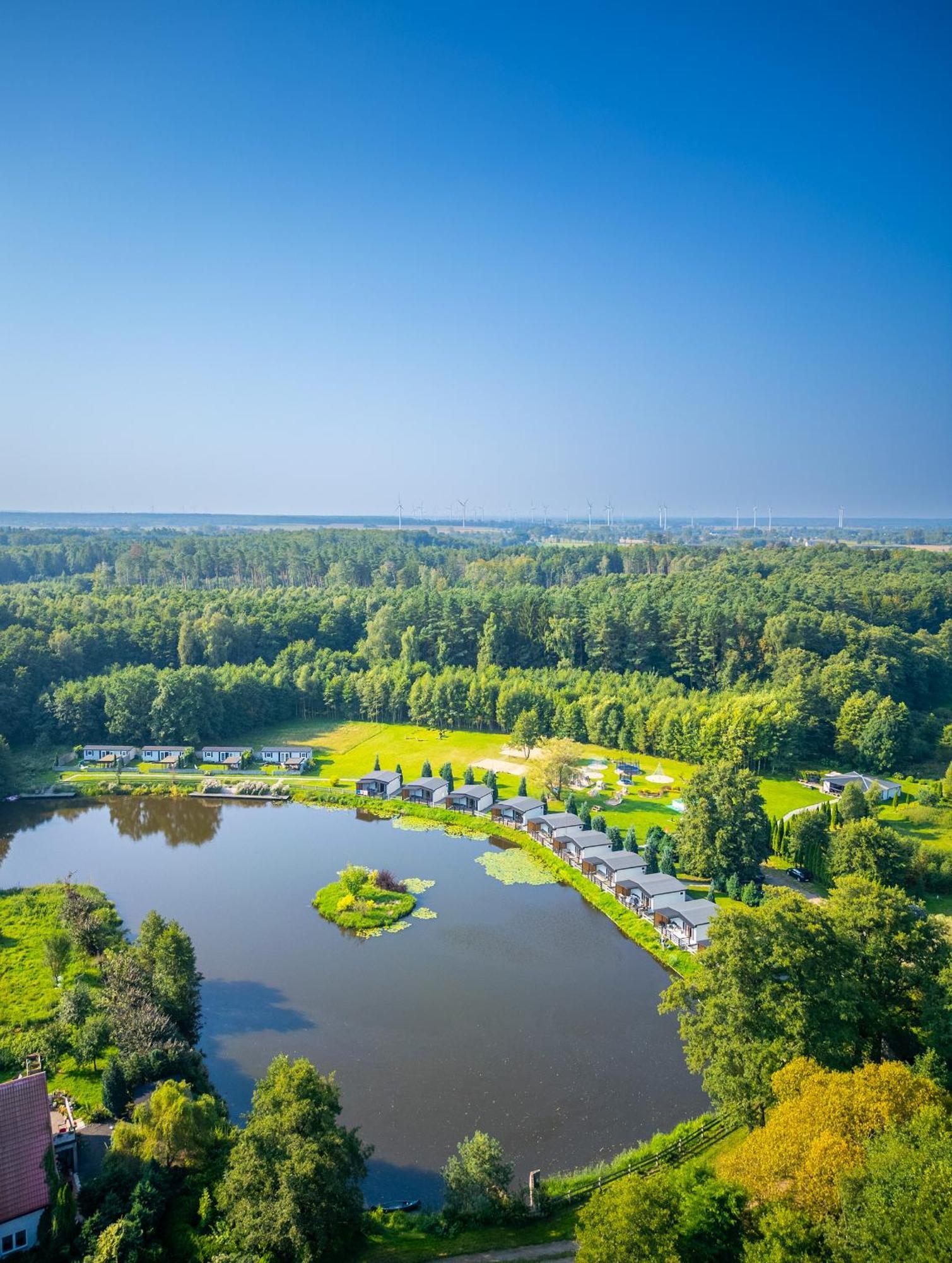 Domki Drewniane Na Splawiu Nad Morzem Ujście-Darłowskie Extérieur photo