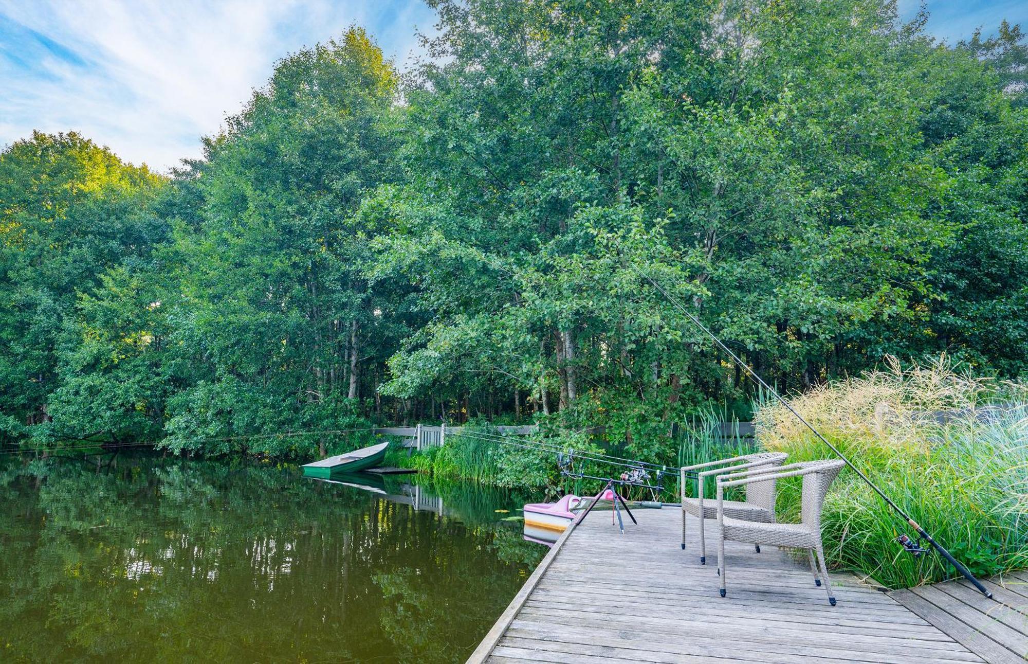 Domki Drewniane Na Splawiu Nad Morzem Ujście-Darłowskie Extérieur photo