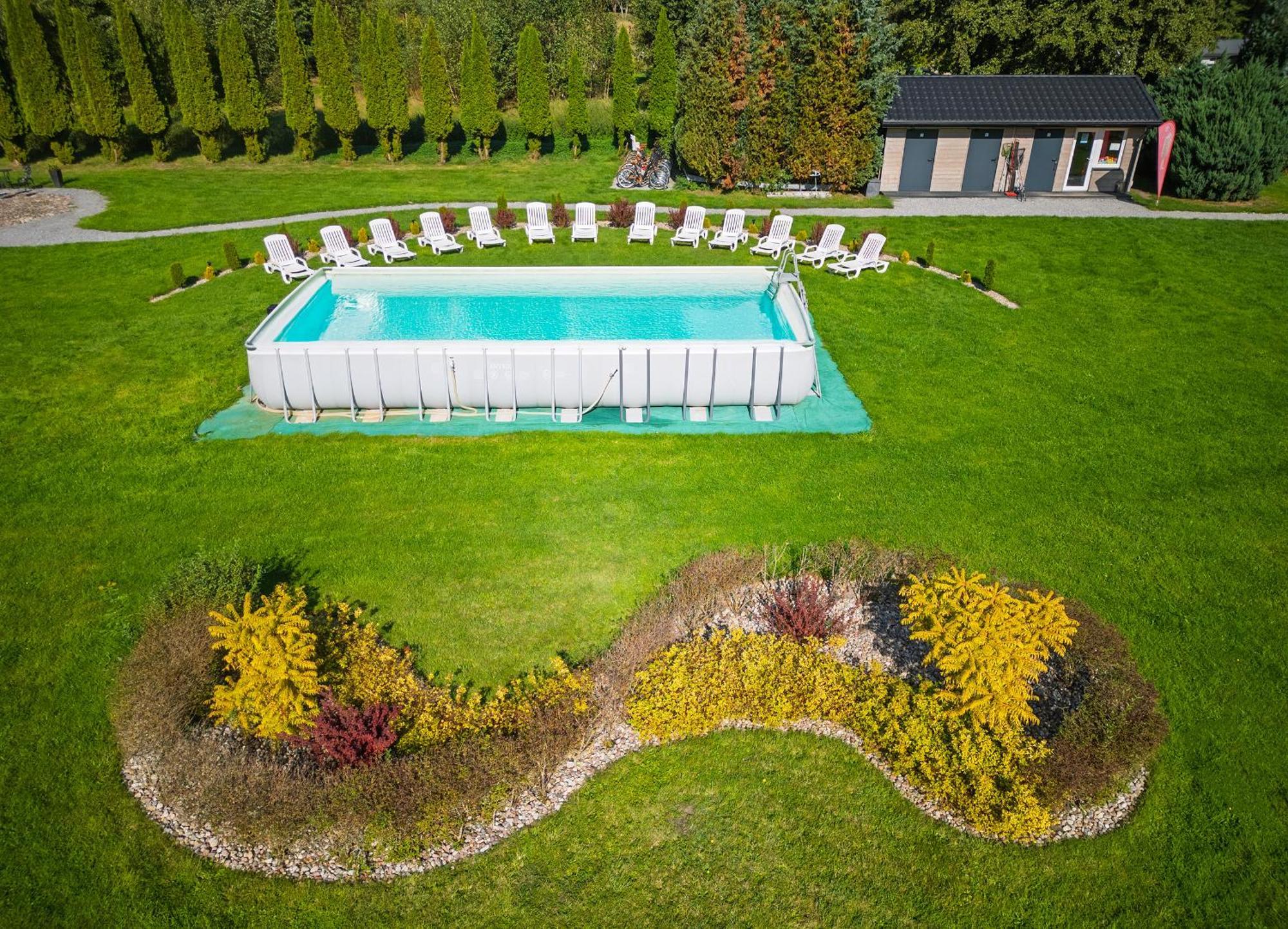 Domki Drewniane Na Splawiu Nad Morzem Ujście-Darłowskie Extérieur photo