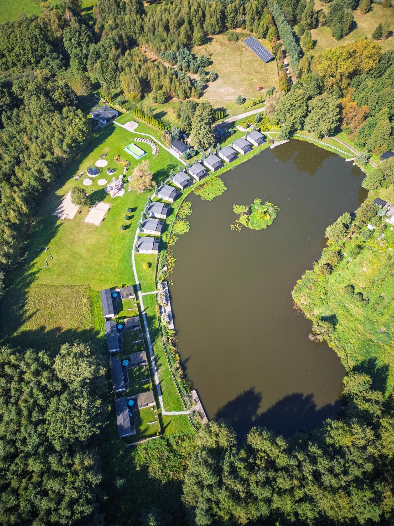 Domki Drewniane Na Splawiu Nad Morzem Ujście-Darłowskie Extérieur photo