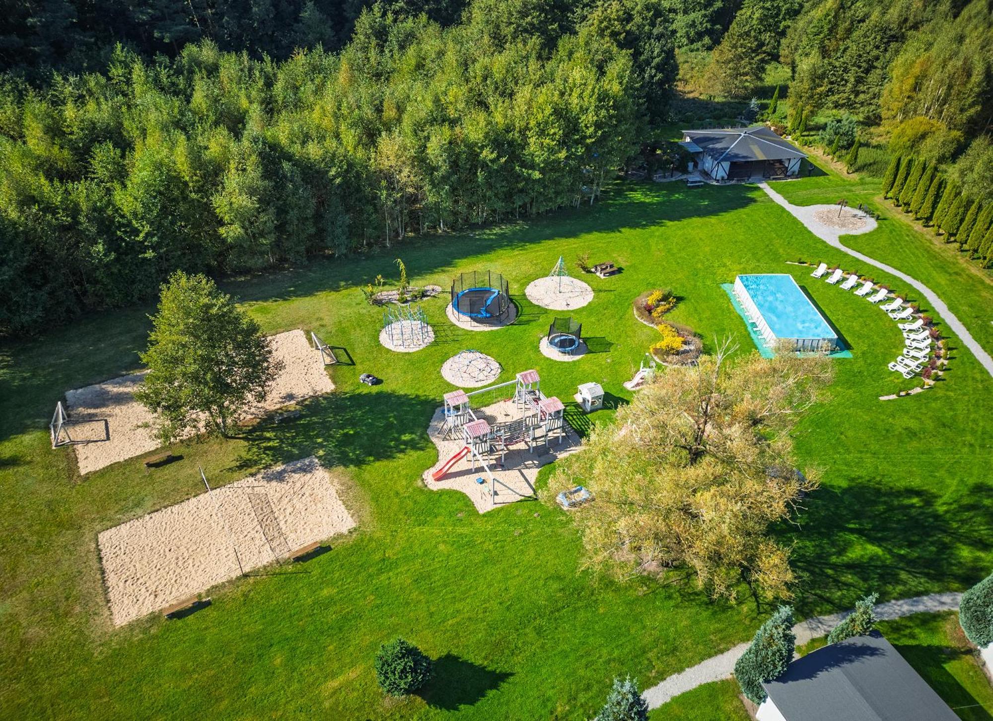 Domki Drewniane Na Splawiu Nad Morzem Ujście-Darłowskie Extérieur photo