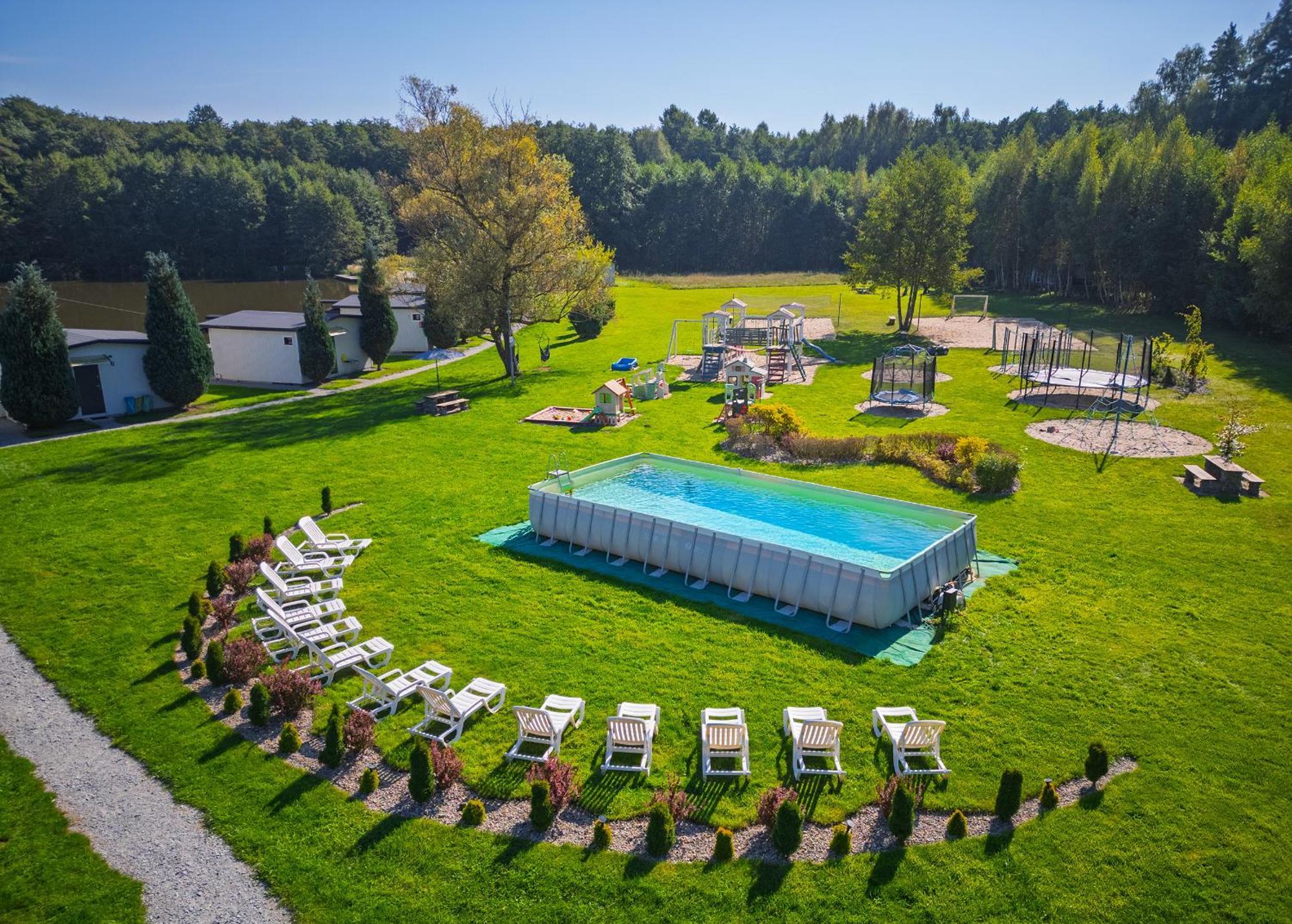 Domki Drewniane Na Splawiu Nad Morzem Ujście-Darłowskie Extérieur photo