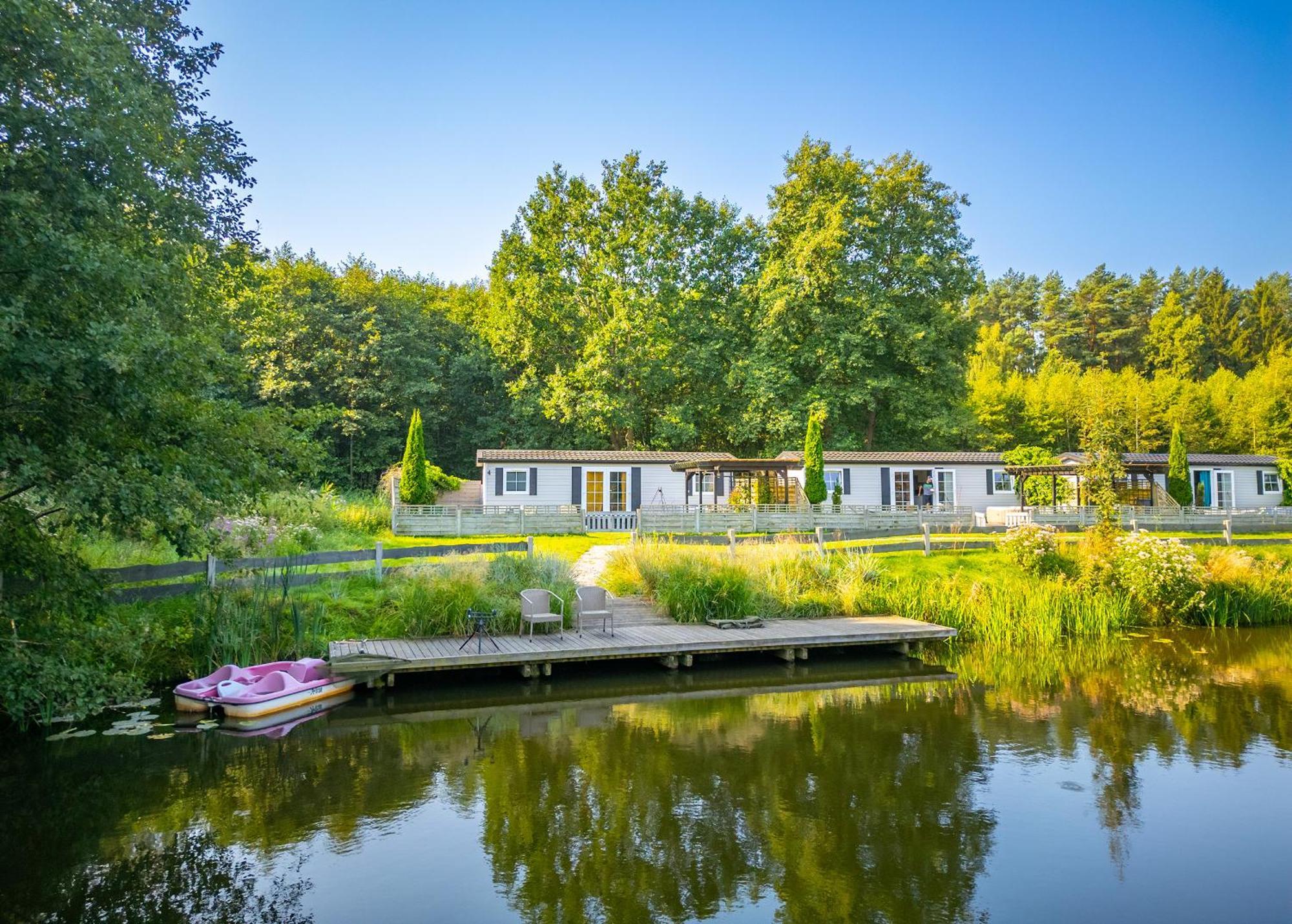 Domki Drewniane Na Splawiu Nad Morzem Ujście-Darłowskie Extérieur photo