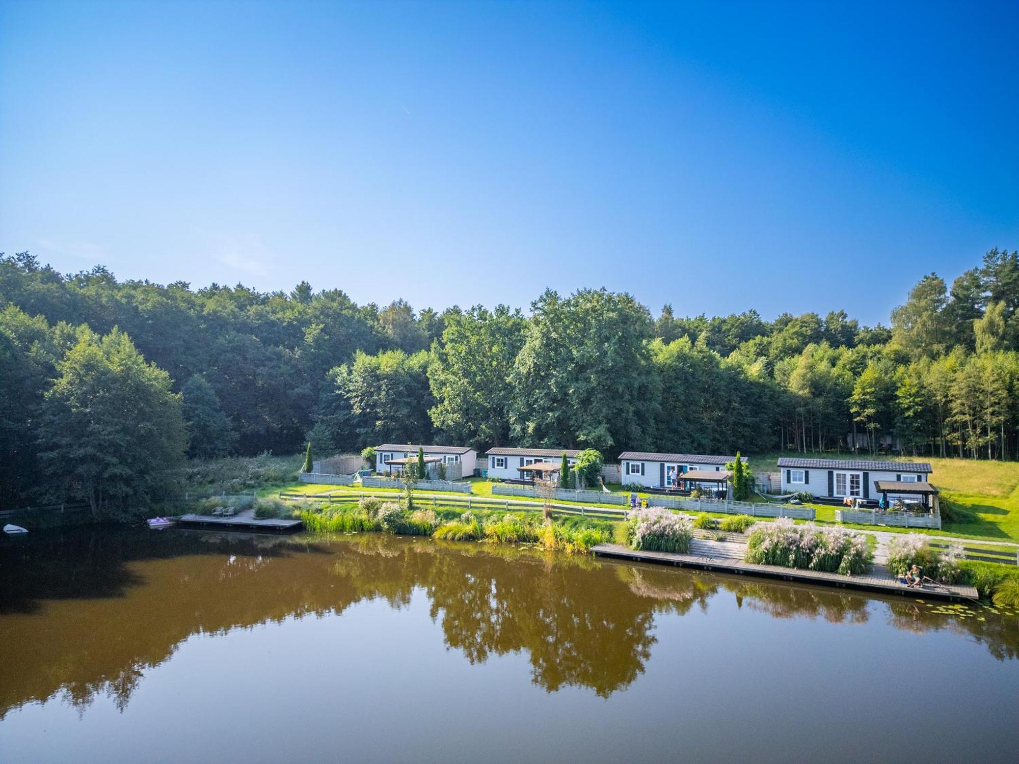 Domki Drewniane Na Splawiu Nad Morzem Ujście-Darłowskie Extérieur photo