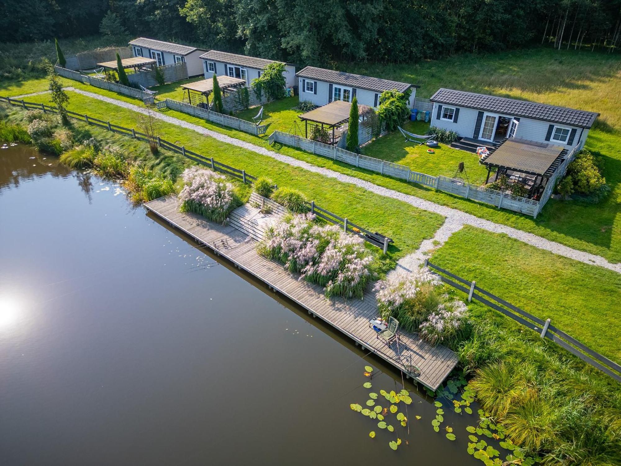 Domki Drewniane Na Splawiu Nad Morzem Ujście-Darłowskie Extérieur photo