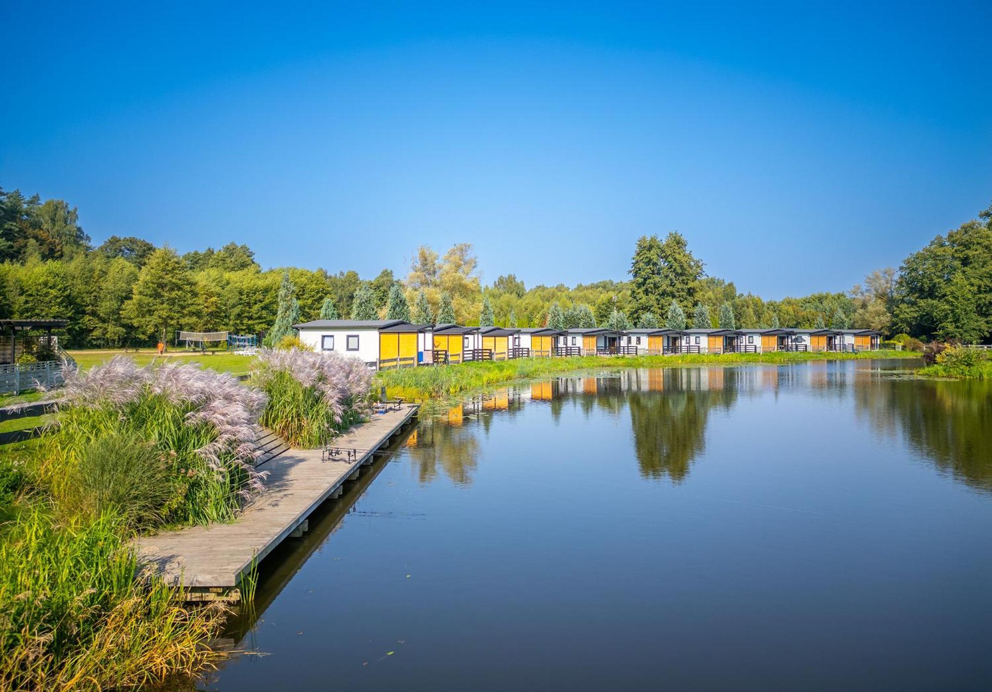 Domki Drewniane Na Splawiu Nad Morzem Ujście-Darłowskie Extérieur photo