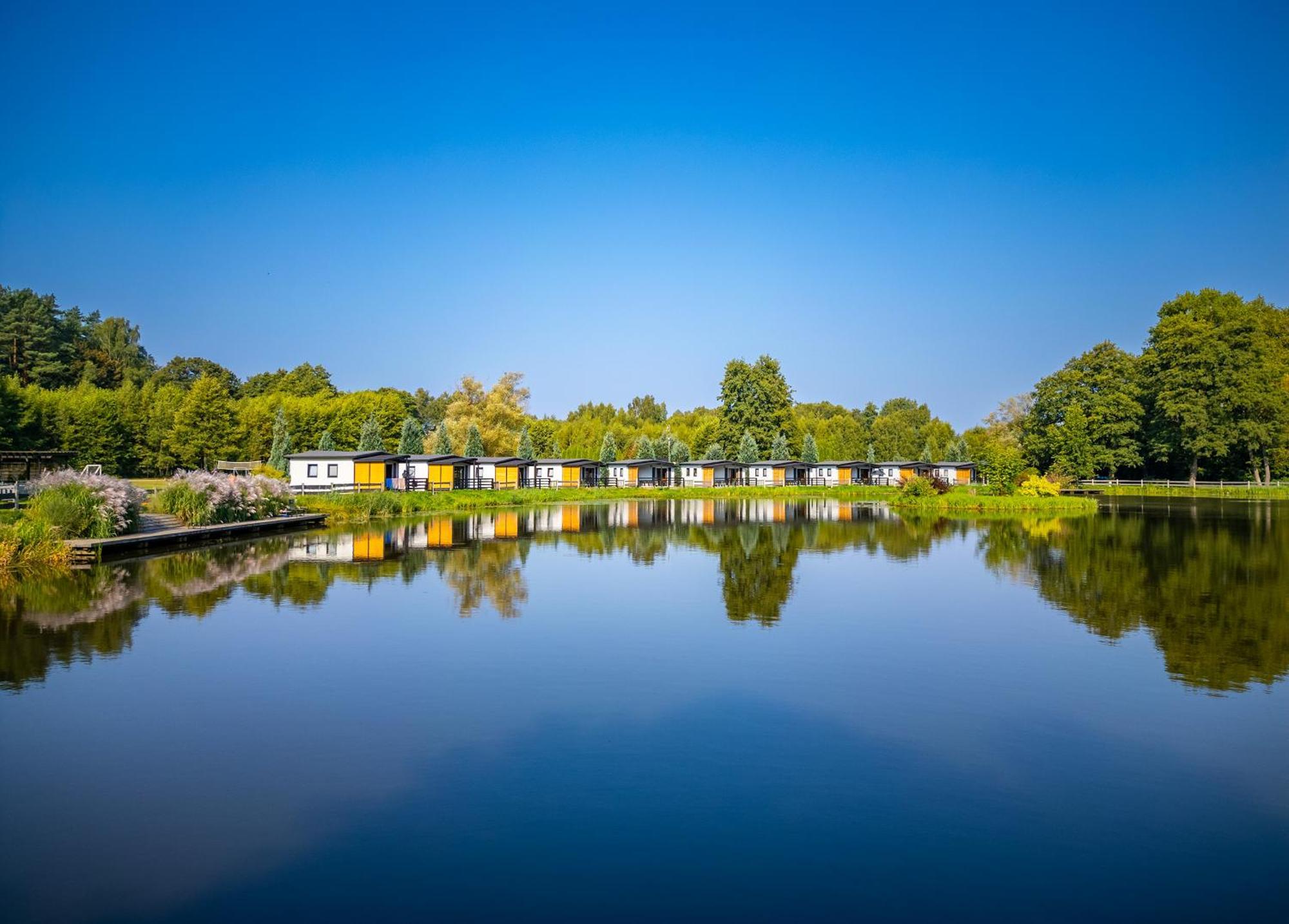 Domki Drewniane Na Splawiu Nad Morzem Ujście-Darłowskie Extérieur photo