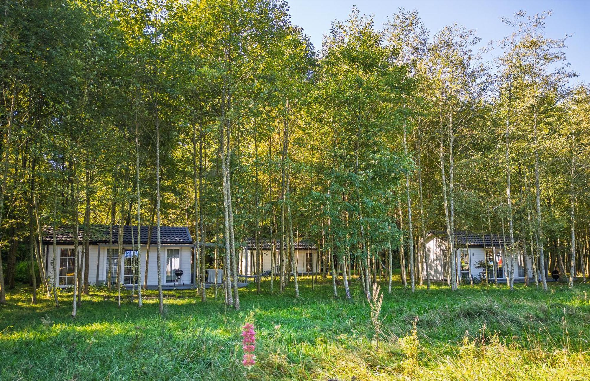 Domki Drewniane Na Splawiu Nad Morzem Ujście-Darłowskie Extérieur photo